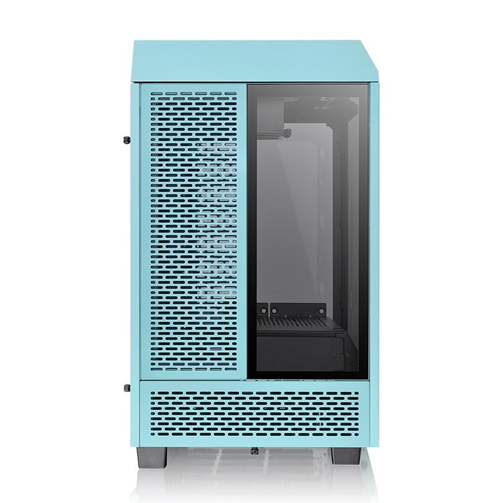 Gabinete Thermaltake Tower 100 Turquoise Mini Chassi Torre Mini-Itx Turquesa