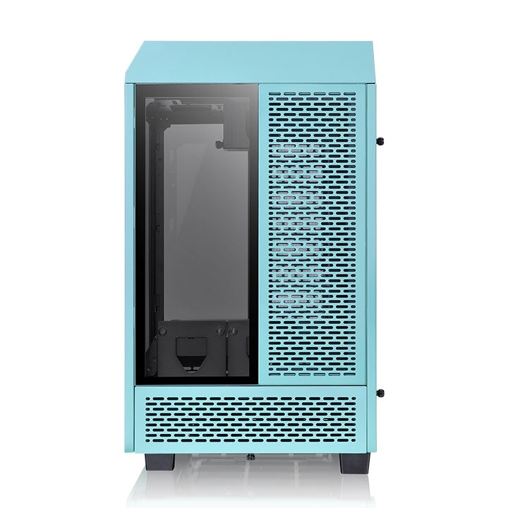 Gabinete Thermaltake Tower 100 Turquoise Mini Chassi Torre Mini-Itx Turquesa