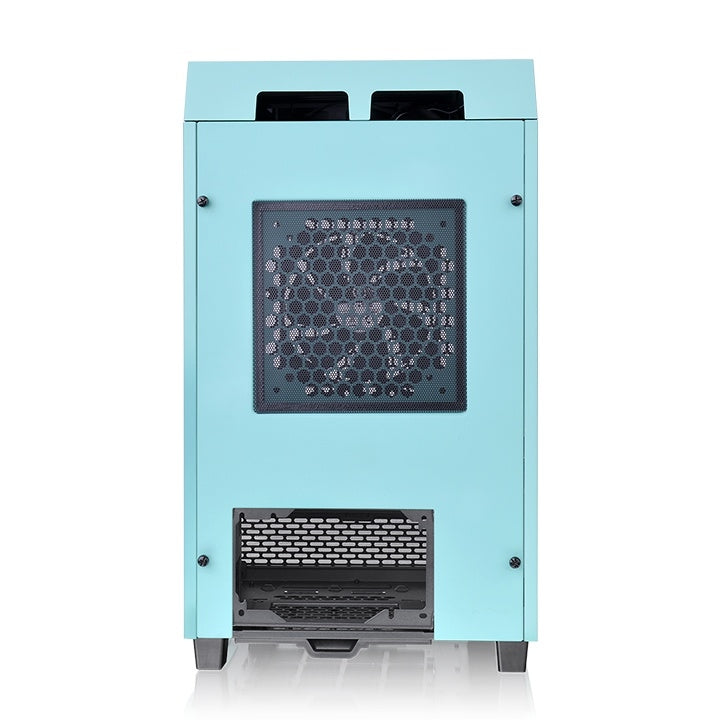 Gabinete Thermaltake Tower 100 Turquoise Mini Chassi Torre Mini-Itx Turquesa