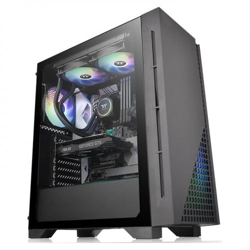 Gabinete Thermaltake H330 Tg Mini Itx Hasta Atx Negro