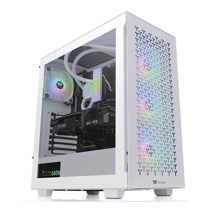 Gabinete Thermaltake V350 Tg Argb Air Mid-Torre Atx Micro Y Mini-Itx Color Blanco