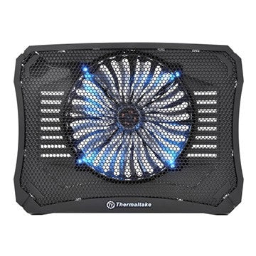 Base Enfriadora Thermaltake Massive V20/Para Notebook Hasta 17/Negra/800 Rpm