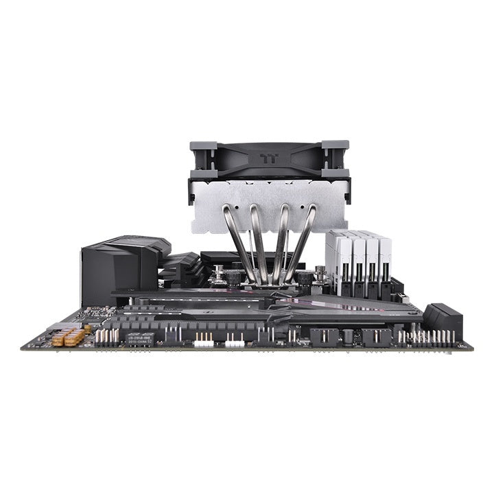 Disipador Thermaltake Toughair 110, 2000 Rpm, Para Socket Intel Lga 1200/1156/1155/1151/1150, Amd Am4 / Am3 + / Am3 / Am2 + / Am2 / Fm2 / Fm1