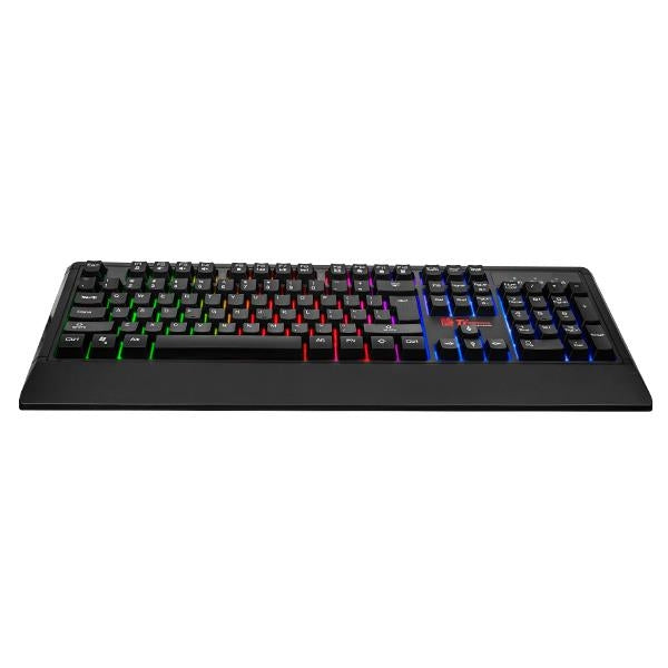 Kit Gamer Teclado Thermaltake Cm-Chc-Wlxxpl-Spp Usb Alámbrico 2400 Dpi