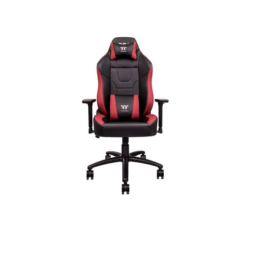 Silla Thermaltake U Comfort 2D Negro-Rojo Ergonomica Max 140Kg Reclinable 90-135 Alto Rendimiento Gamer