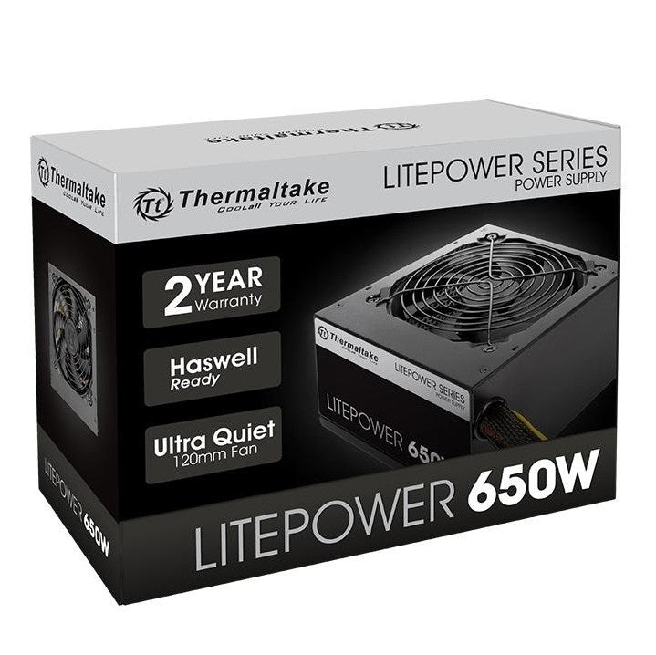 Fuente De Poder Thermaltake Litepower 650 Atx 650W Pc