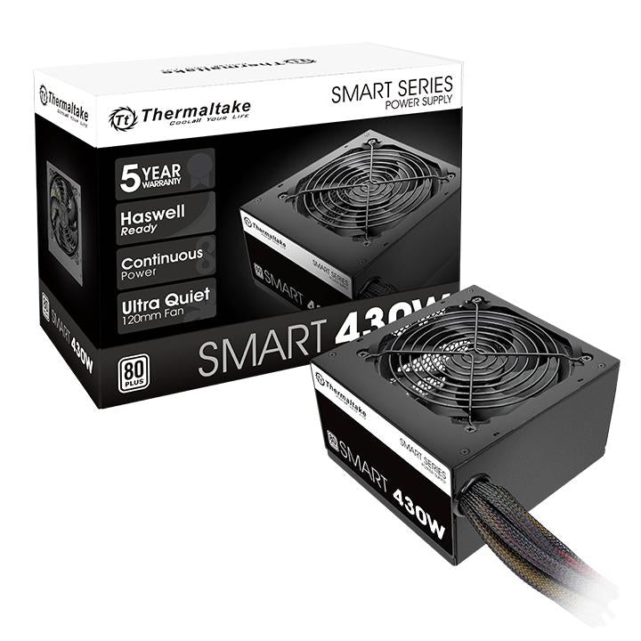 Fuente De Poder Thermaltake Smart 430 Atx 430W 80 Plus White Pc