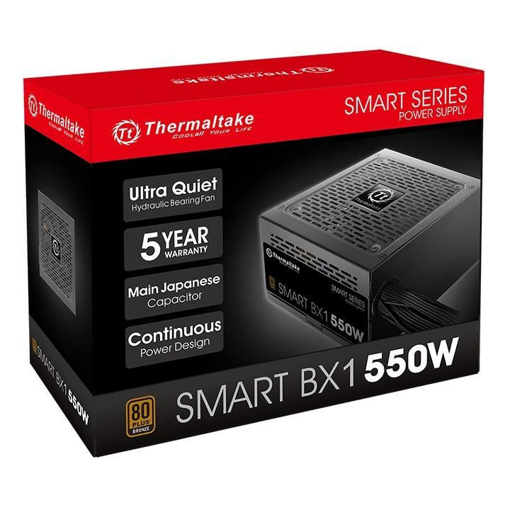 Fuente De Poder Thermaltake Smart Bx1 550 Atx 550W 80 Plus Bronze Pc