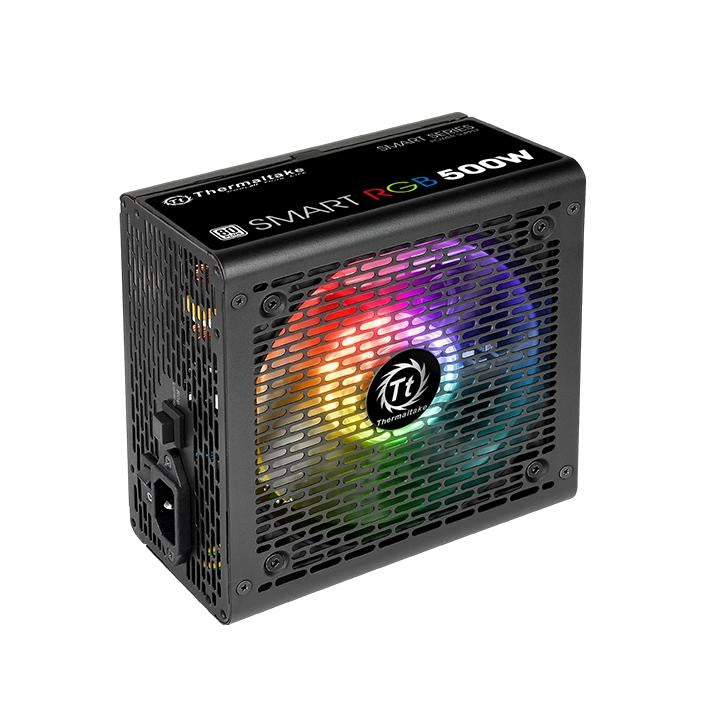 Fuente De Poder Thermaltake Smart Rgb 500 Atx 500W 80 Plus White Pc Rgb