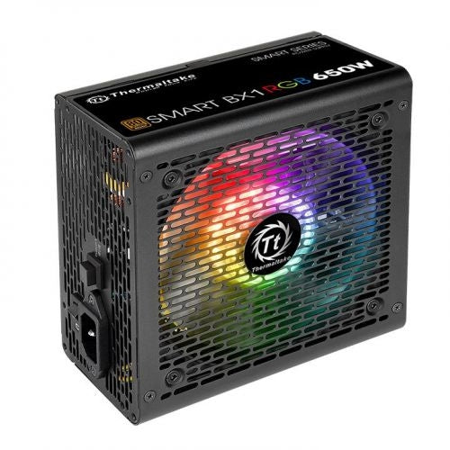 Fuente Tmk Bx1  Thermaltake Ps-Spr-0650Nhfabu-1 Fuente Tmk Bx1 Thermaltake Ps-Spr-0650Nhfabu-1, 650 W, 100 V - 240 V, Pc, Negro