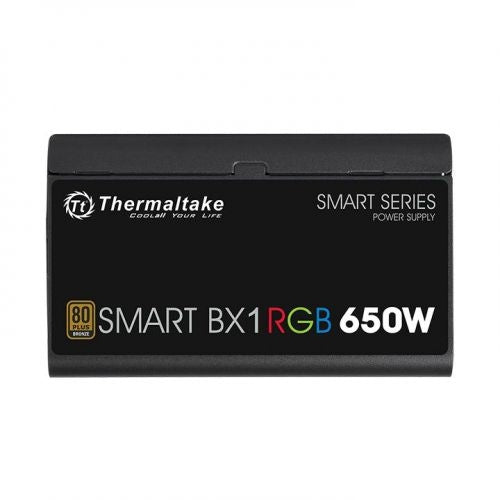 Fuente Tmk Bx1  Thermaltake Ps-Spr-0650Nhfabu-1 Fuente Tmk Bx1 Thermaltake Ps-Spr-0650Nhfabu-1, 650 W, 100 V - 240 V, Pc, Negro