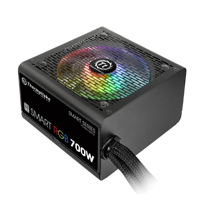 Fuente De Poder Thermaltake Smart Rgb 700 Atx 700W 80 Plus White Pc Gamer Rgb