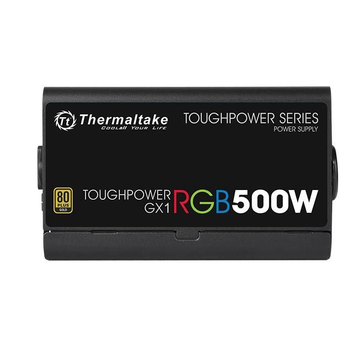 Fuente De Poder Thermaltake Toughpower Gx1 Rgb 500 Atx 500W 80 Plus Gold Pc Rgb