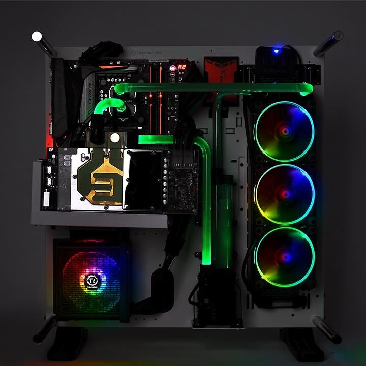 Fuente De Poder Thermaltake Toughpower Gx1 Rgb 500 Atx 500W 80 Plus Gold Pc Rgb