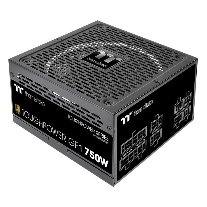 Fuente De Poder Thermaltake Toughpower Gf1 750 Atx 750W Modular 80 Plus Gold Pc Gamer