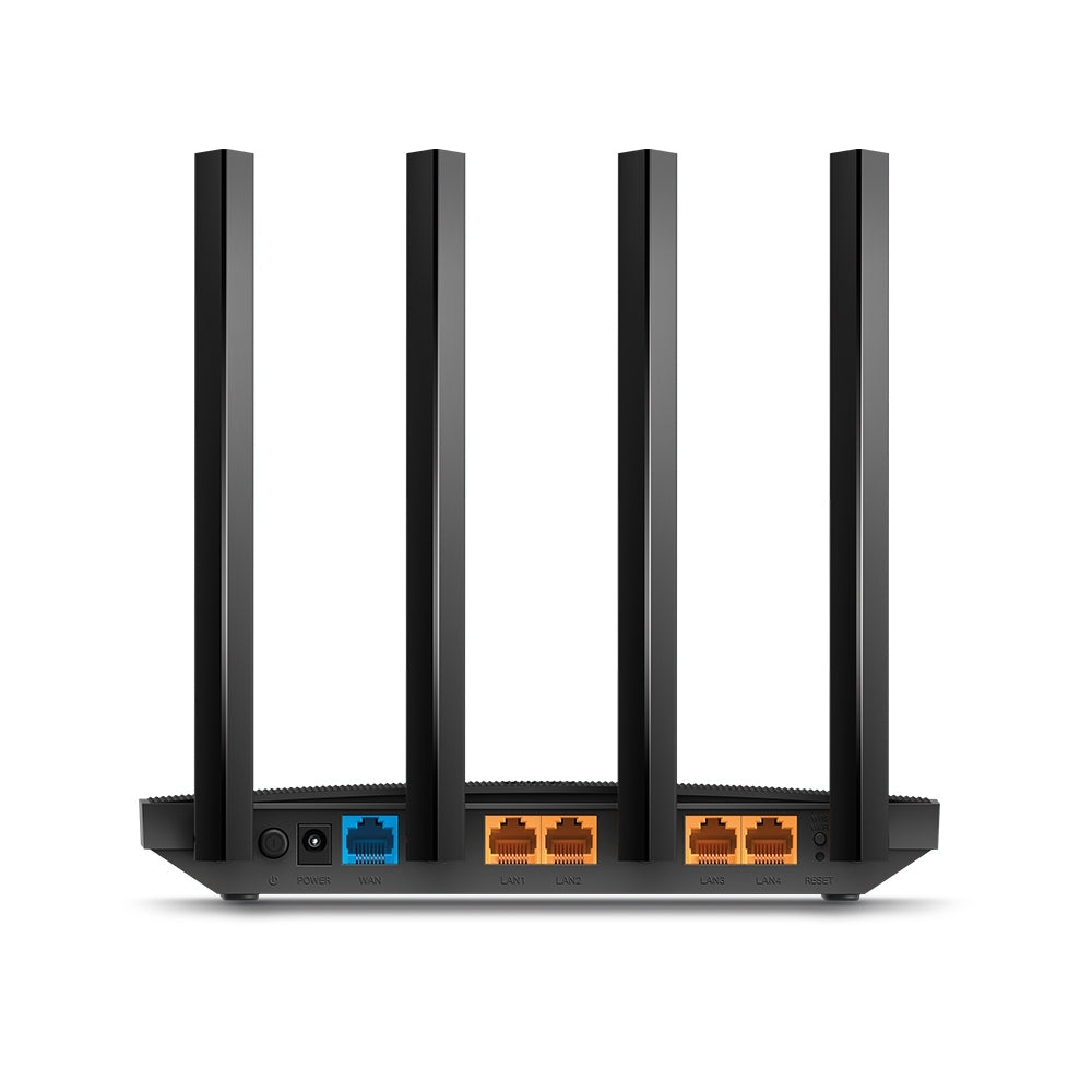 Router Inalámbrico Gigabit Dual Band Ac Tp-Link Archer C80 1.300 Mbps 5 Ghz Omnidireccional 4 Negro