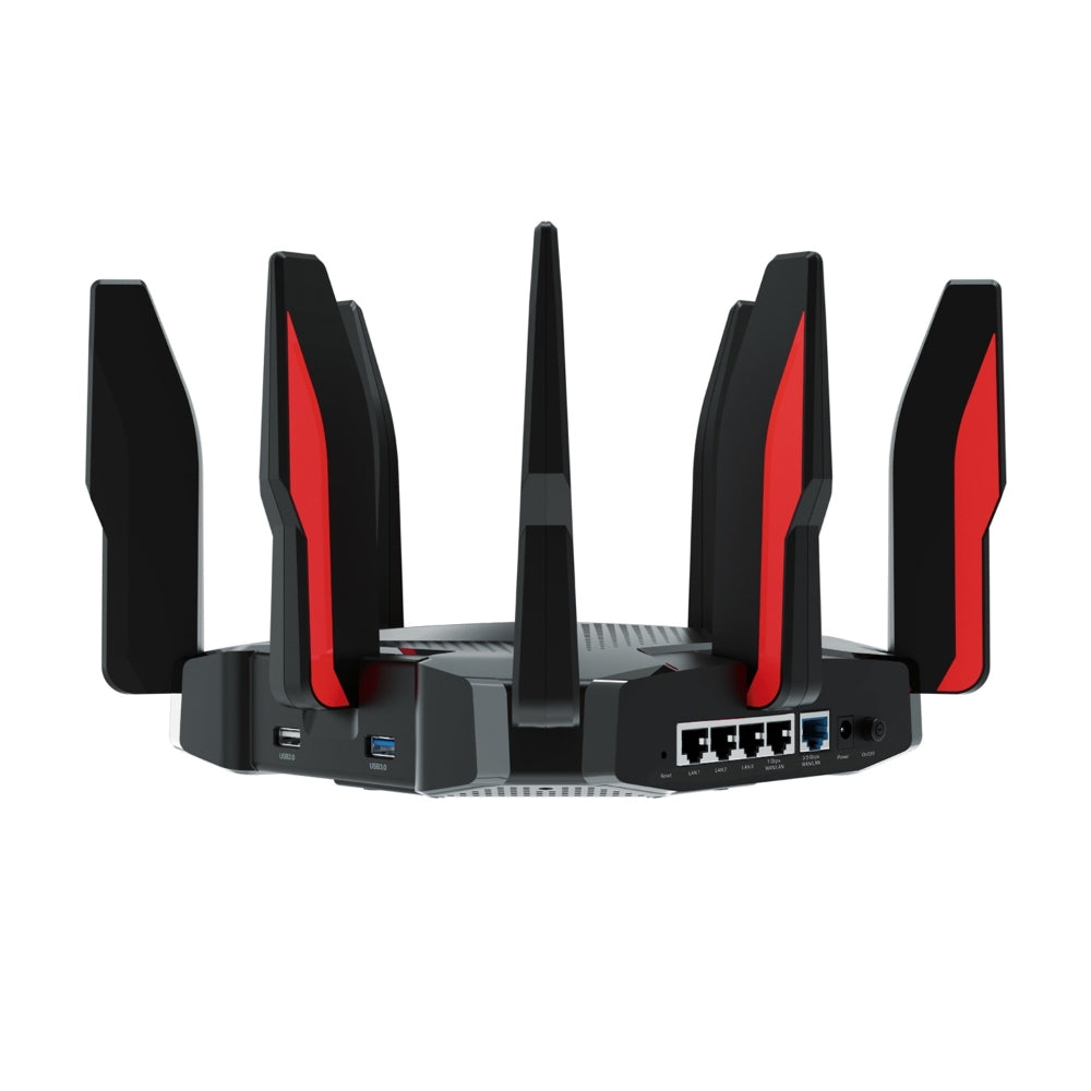 Router Tp-Link Ax6600 Negro/Rojo