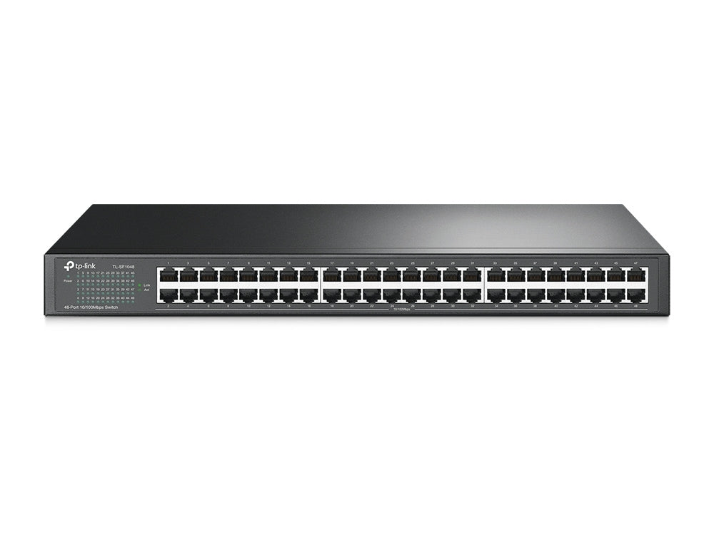 Switch Tp-Link Tl-Sf1048 Gris Puertos