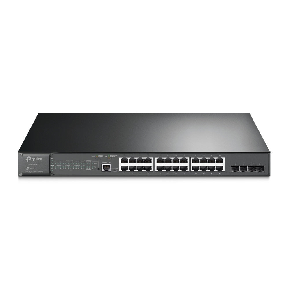 Switch Poe Tp-Link Tl-Sg3428Mp Negro 24