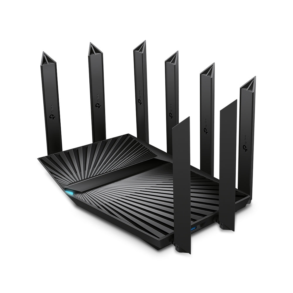 Router Tp-Link Ax6600 Wi-Fi6 Archer Ax90 Tri Banda Gigabit Homeshield De Ultra Conectividad