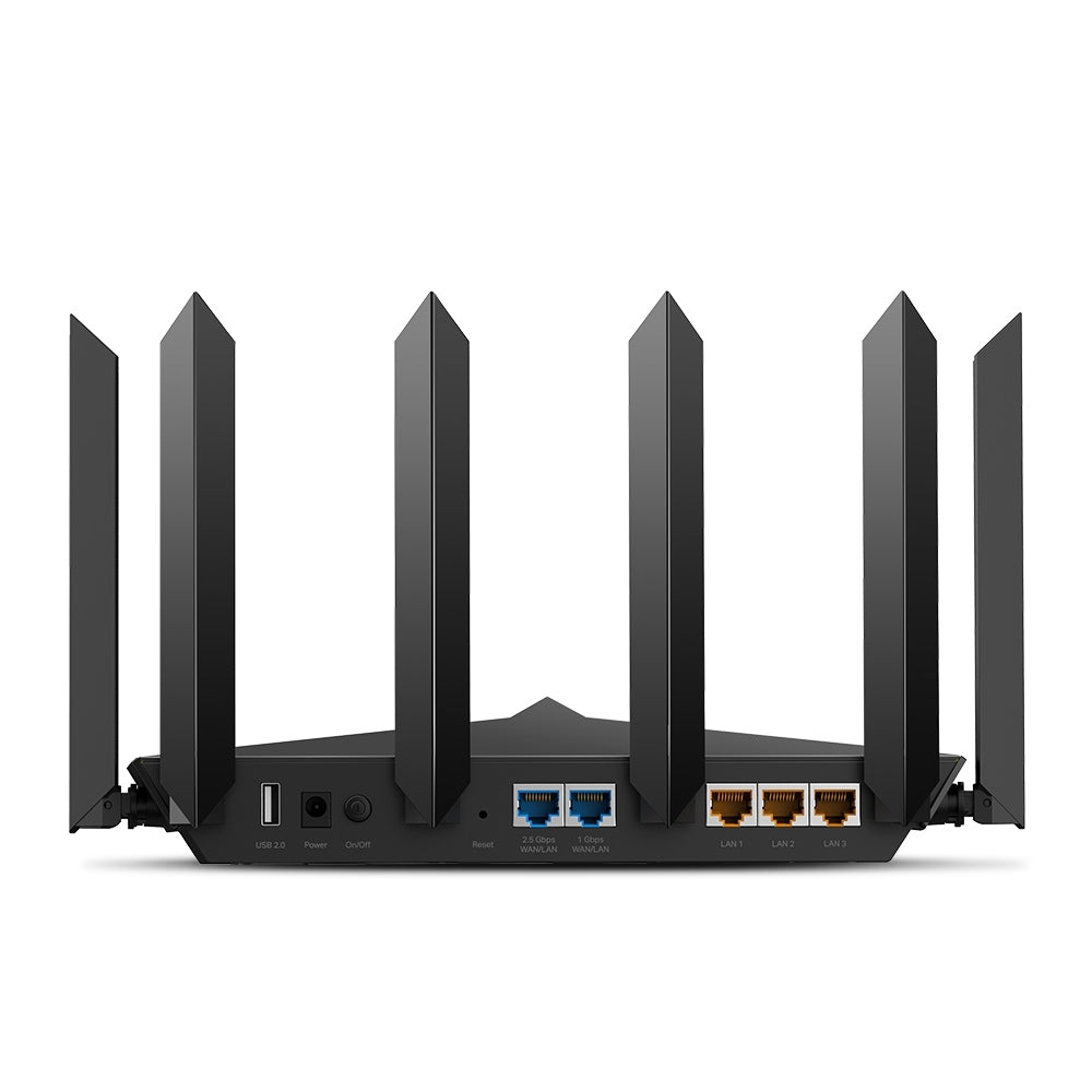 Router Tp-Link Ax6600 Wi-Fi6 Archer Ax90 Tri Banda Gigabit Homeshield De Ultra Conectividad