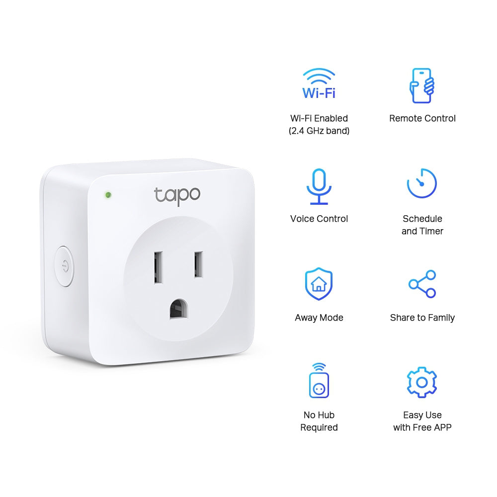 Mini Enchufe Inteligente Wifi Tp-Link / Tapo P100(1-Pack)