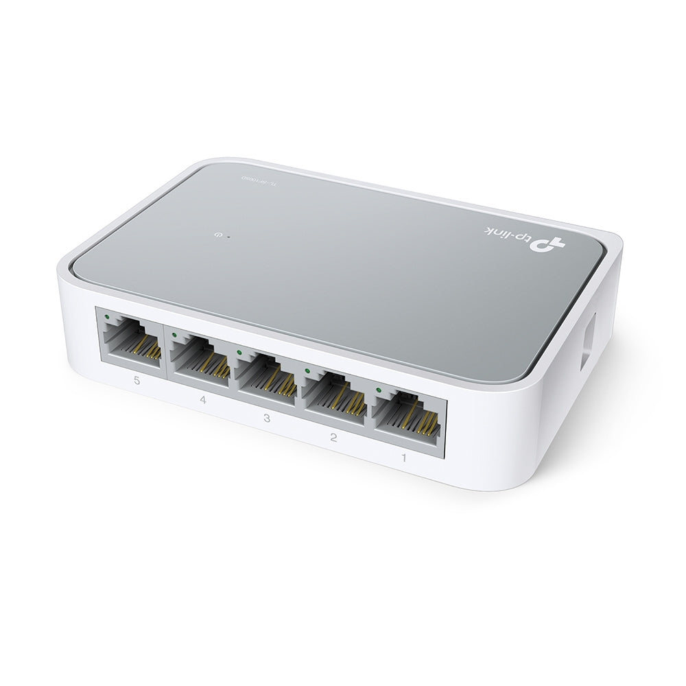 Switch Tp-Link Tl-Sf1005D De Sobremesa Con Puertos A 10/100 Mbps