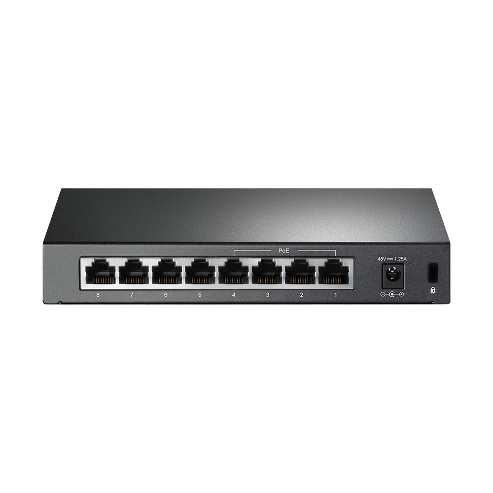 Switch Poe Tp-Link Tl-Sf1008P Negro 53 W Puertos