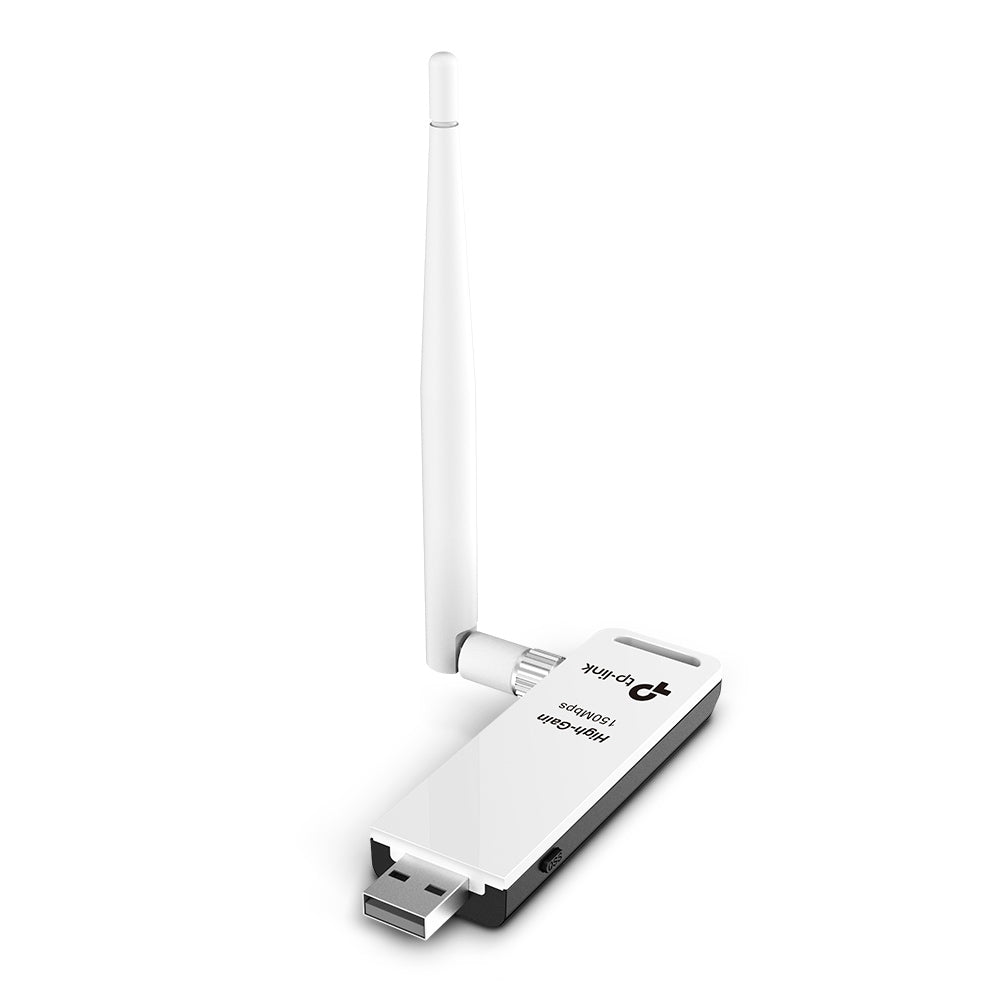 Adaptador Usb Tp-Link Tl-Wn722N Inalámbrico 150 Mbit/S Color Blanco