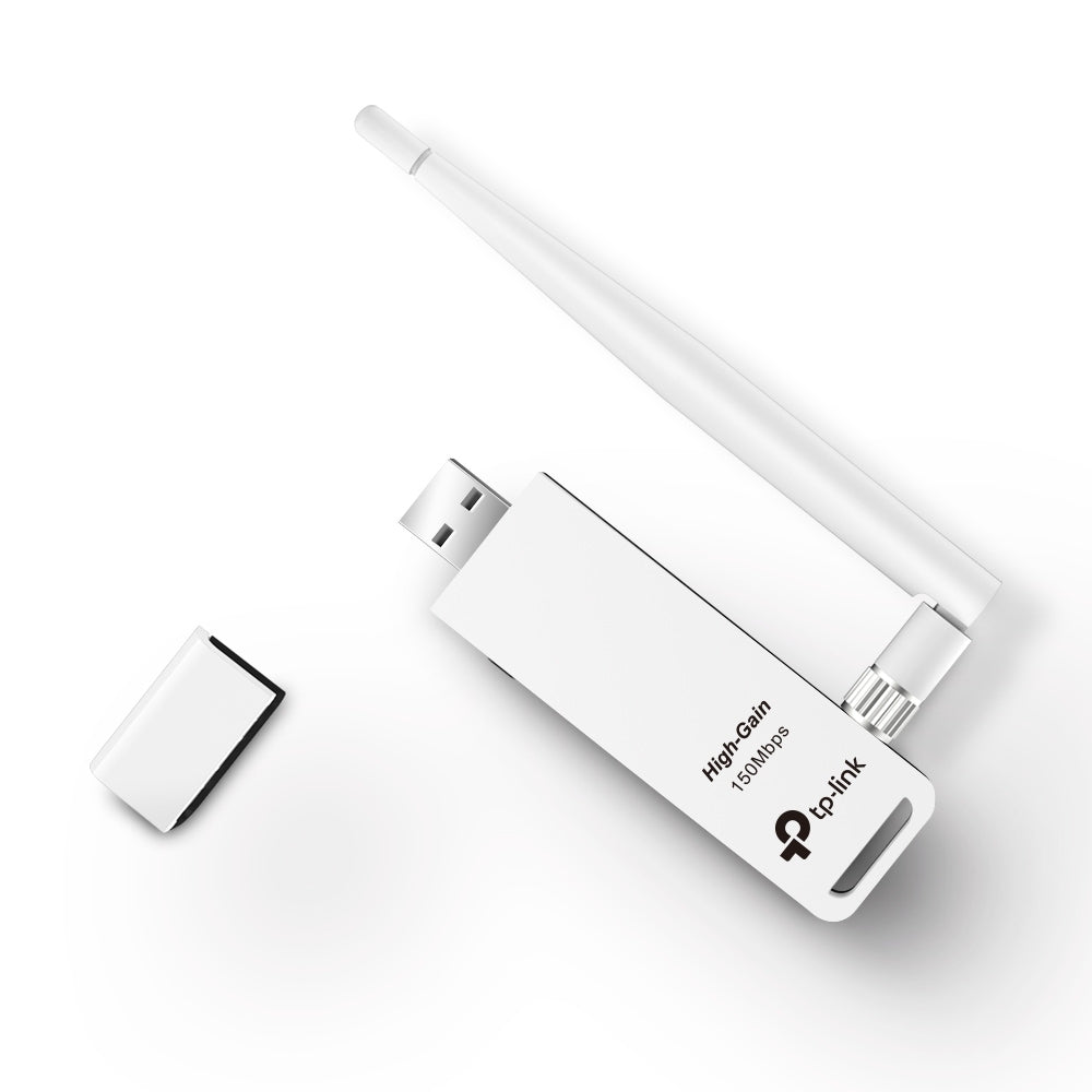 Adaptador Usb Tp-Link Tl-Wn722N Inalámbrico 150 Mbit/S Color Blanco