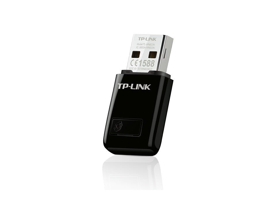 Adaptador Mini Usb Tp-Link Tl-Wn823N Negro 300 Mbit/S