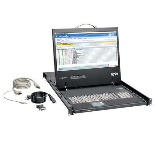 Consola Tripp-Lite  B021-000-19-Hd Inst. En Rack Dee 1U Con Lcd, Dvi O Vga De 19