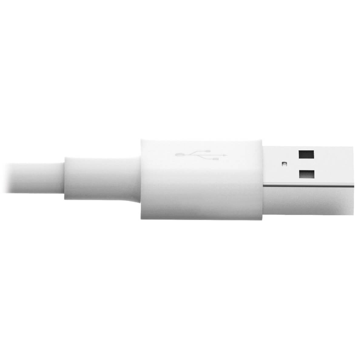 Cable Usb Tripp-Lite M100-006-Wh Cable De Sincronización Y Carga Usb A A Lightning, Certificado Mfi - Blanco, M/M, Usb 2.0, 1.83 M [6 Pies](Hasta 480 Mbps).Enchapado En Oro.