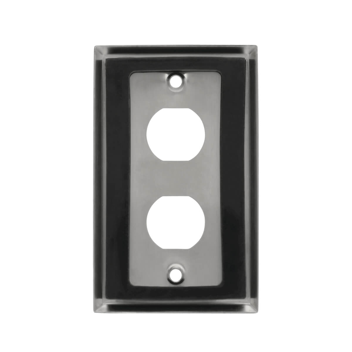 Placa Frontal De Ancho Sencillo 2 Puertos Tripp-Lite N206-Fp02-Ind Plata Acero Inoxidable