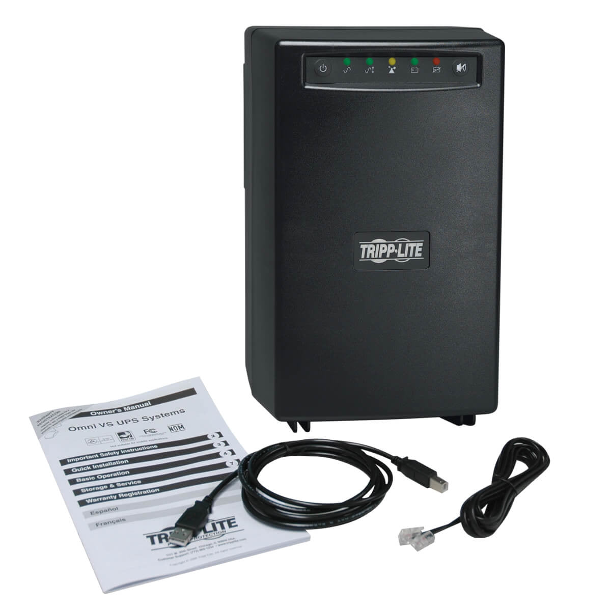 No-Break Tripp-Lite Omnivs1500Xl Vs Ups System Va 940 W 45 H Negro Hogar Y Oficina