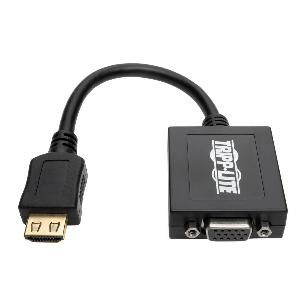 Convertidor Hdmi A Vga Tripp-Lite P131-06N Y Adaptador Negro Macho/Hembra