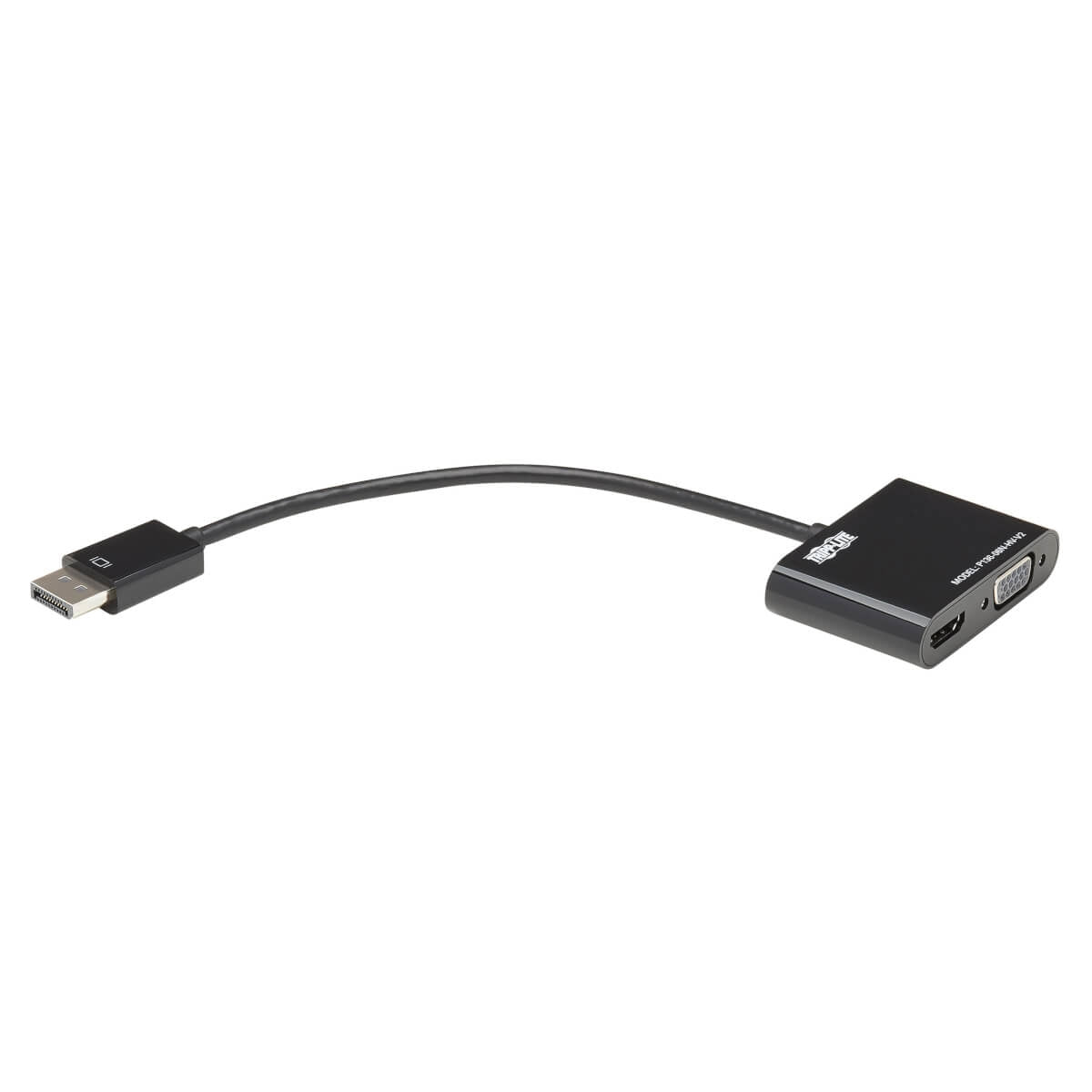 Adaptador Displayport Tripp-Lite P136-06N-Hv-V2 Vga/Hdm Negro