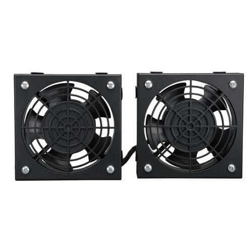 Juego De Ventilador Techo Smartrack Tripp-Lite Srfanwm Para Instalación En Pared 2 Ventiladores Alto Rendimiento 120V