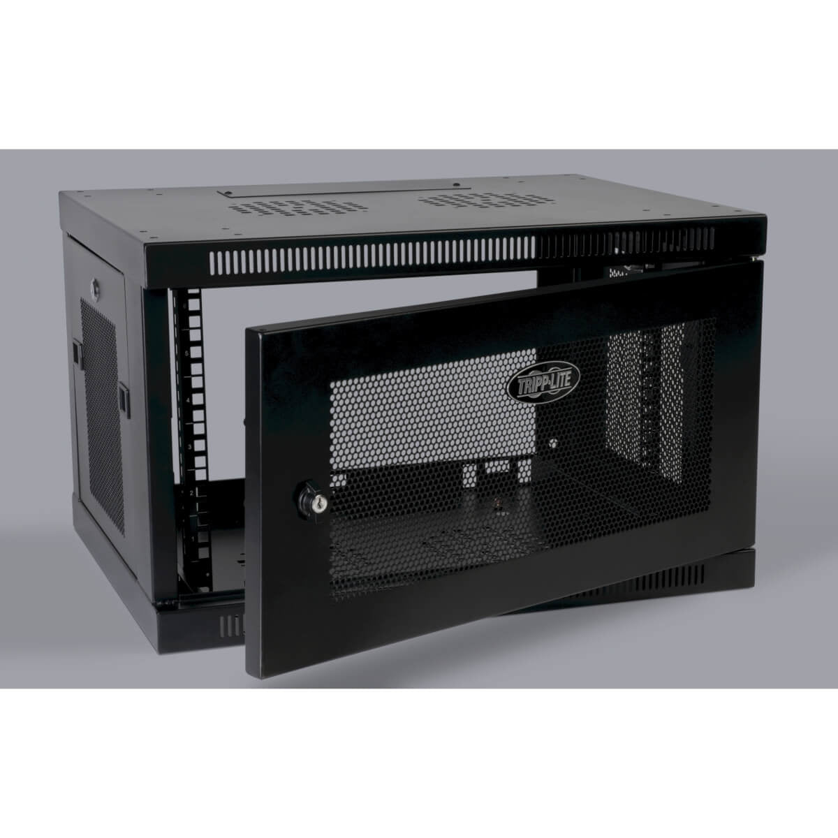 Gabinete Smartrack De 6U Bajo Perfil Tripp-Lite Srw6U Negro Montado En La Pared 907 Kg 13