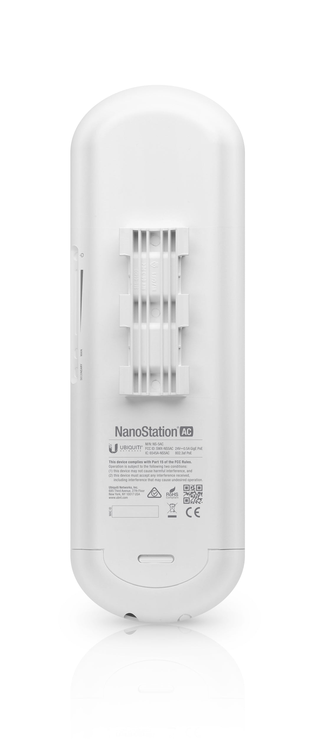 Nanostation Ubiquiti Airmax Ac Cpe Hasta 450 Mbps Frecuencia (Ns-5Ac)