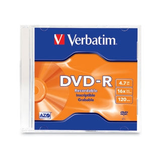 Disco Dvd-R Verbatim 95093 1 120 Min