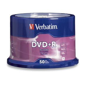 Disco Dvd+R Verbatim 95525/97174 4.7 Gb 50 16X 120 Min