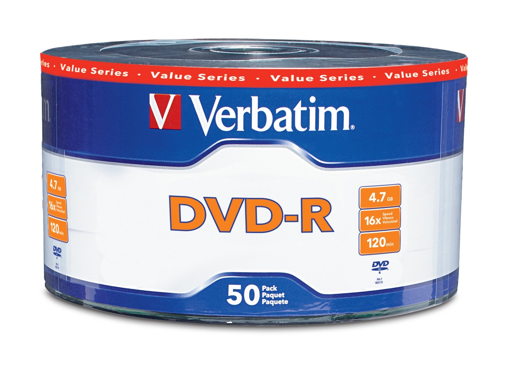 Disco Dvd-R Verbatim 97493 50 Piezas 120 Min