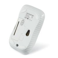 Mouse Optico Verbatim Inalambrico - Blanco Mate Vb99768