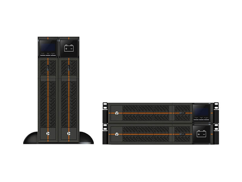 No Break Vertiv Liebert Gxtrt-1000Lvrt2Uxl On Line, 600W / 1000 Va, Entrada 86 -143V, Salida 105-143V, 10 Contactos, Hasta 2 Años De Garantia.