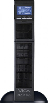 Ups Online Con Doble Conversión Torre/Rack Vica Alpha 1.5K 1500 Va 1500W Negro