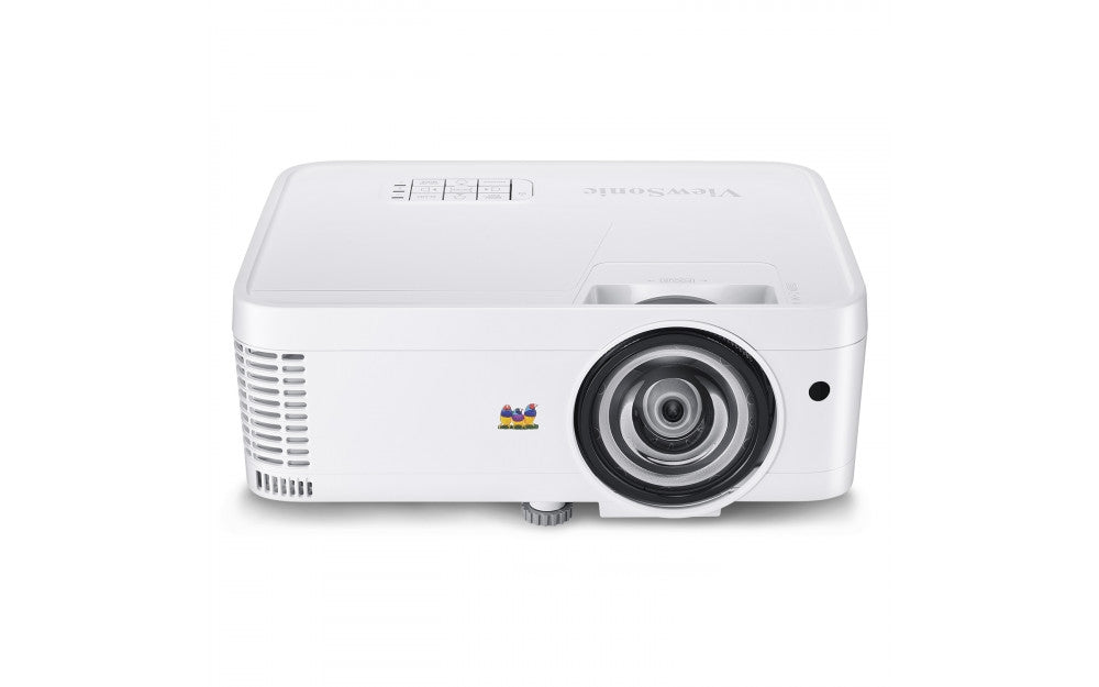 Videoproyector Viewsonic Dlp Ps600W/ Wxga/3500 Lumens/Vga/Hdmi/Usb 2.0/Rj45/Audio 10W/15000 Horas Tiro Corto