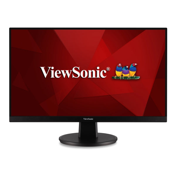 Monitor Mva Ergonomico Viewsonic Va2447-Mh/ 24 Pulgadas/ Full Hd / 1920 X 1080 / Pivoteable/Vga / Hdmi / Vesa / Incluye Cable Hdmi  / 3 Años De Garantia