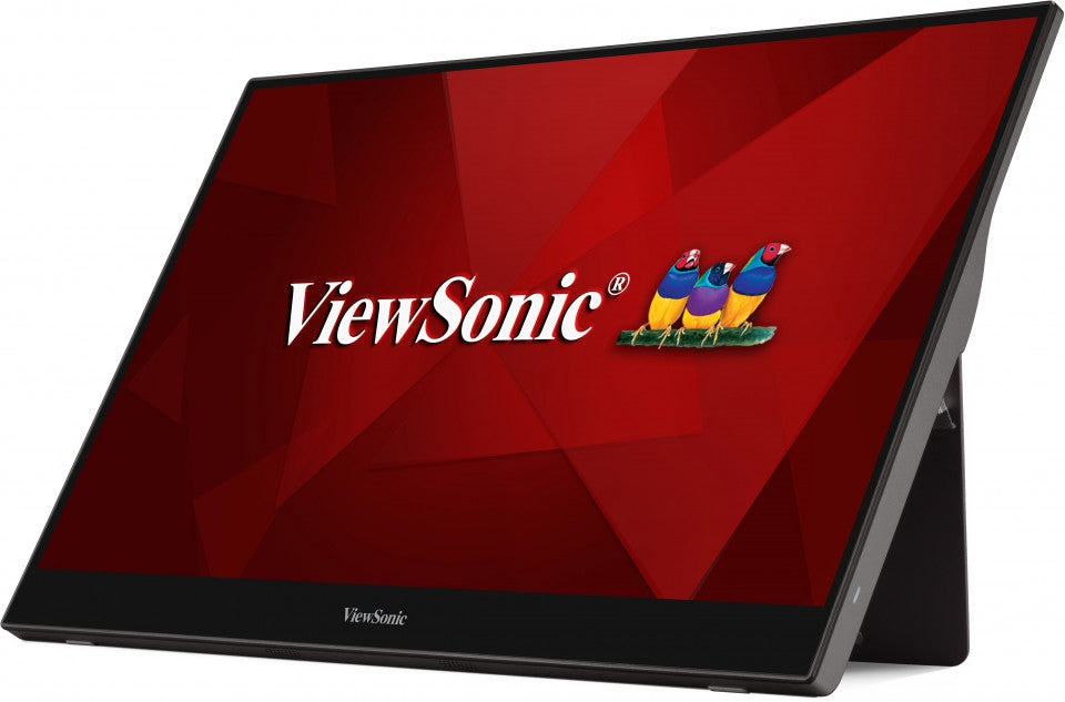 Monitor Led Viewsonic Portatil Vg1655/ 16 Pulgadas/ Full Hd / 1920 X 1080 / Usb-C / Mini Hdmi / Cable Usb-C / Cable Mini Hdmi / 3 Años De Garantia