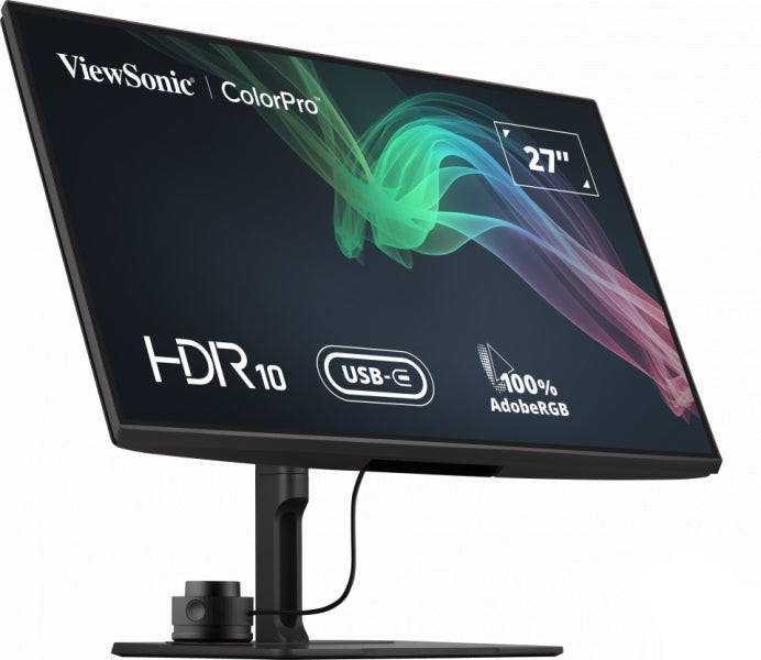 Monitor Viewsonic Colorpro Vp2786-4K, 3840 X 2160, Uhd 4K, 120 Hz, 5 Ms, Hdr 10, Usb-C 90W,  Altavoces Intregrados, Hdmi,  Display Port, 3 Años De Garantia